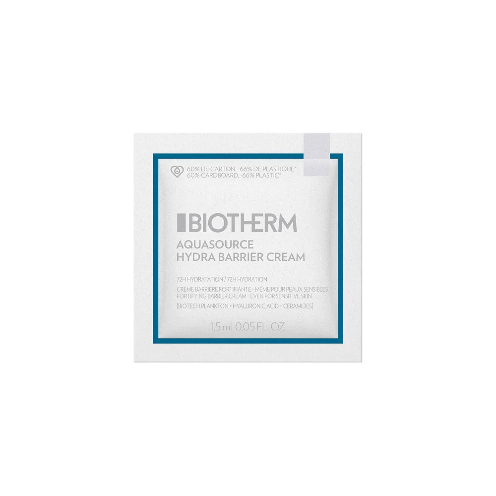 Biotherm AQS Hydra Barrier Cream 1.5Ml Sach Image 1