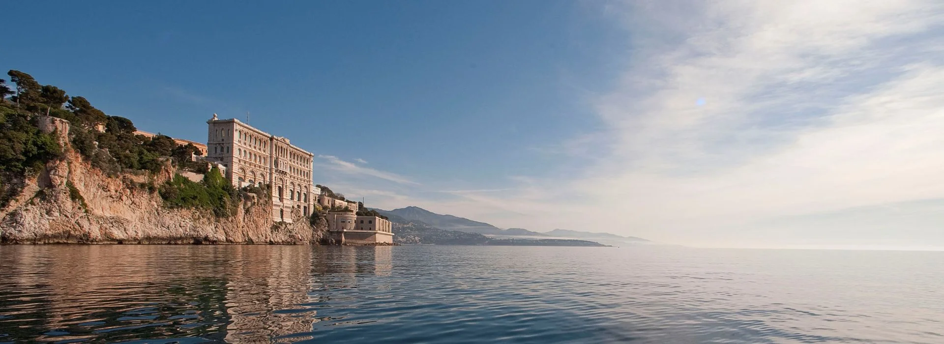 House on a cliff by the sea
