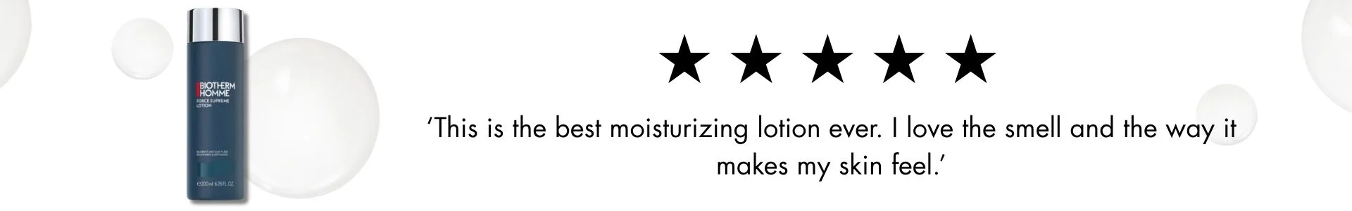 This is the best moisturizing lotion ever. I love the smell and the way it makes my skin feel.